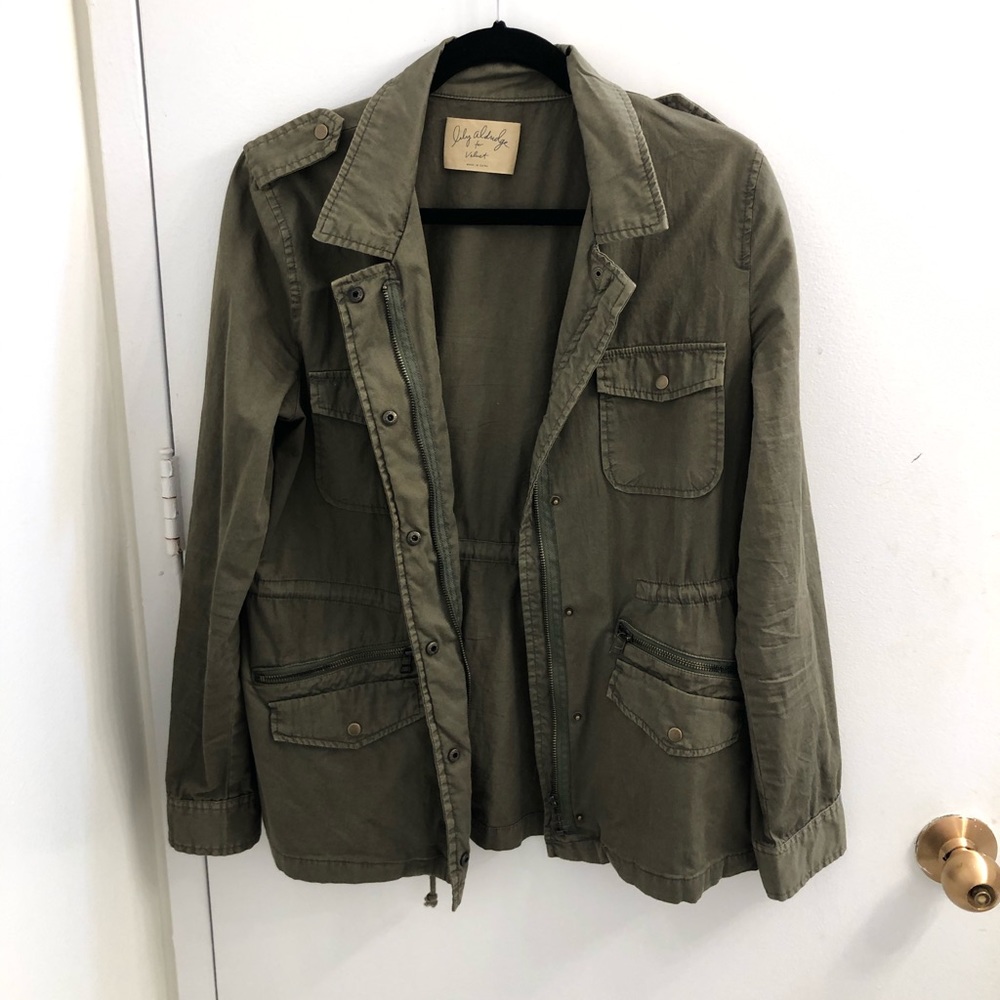 Velvet by Graham & Spencer Olive Utility Jacket